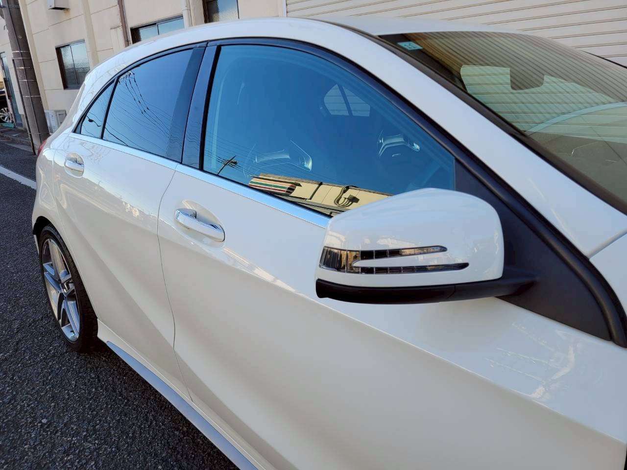 ベンツA45AMG   4WD ホワイト