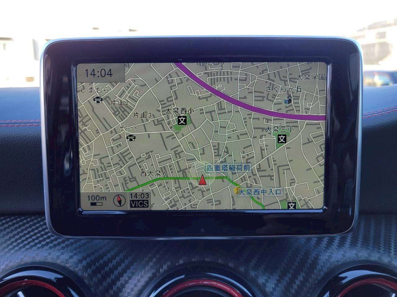 ベンツA45AMG   4WD ホワイト