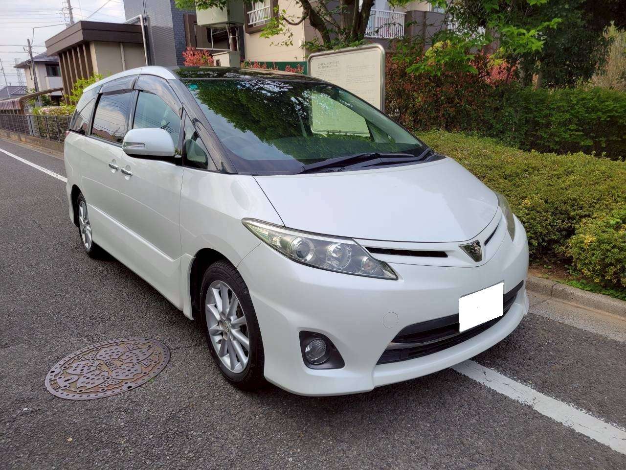 エスティマ　２．４アエラス 中期モデル　Wムーンルーフ