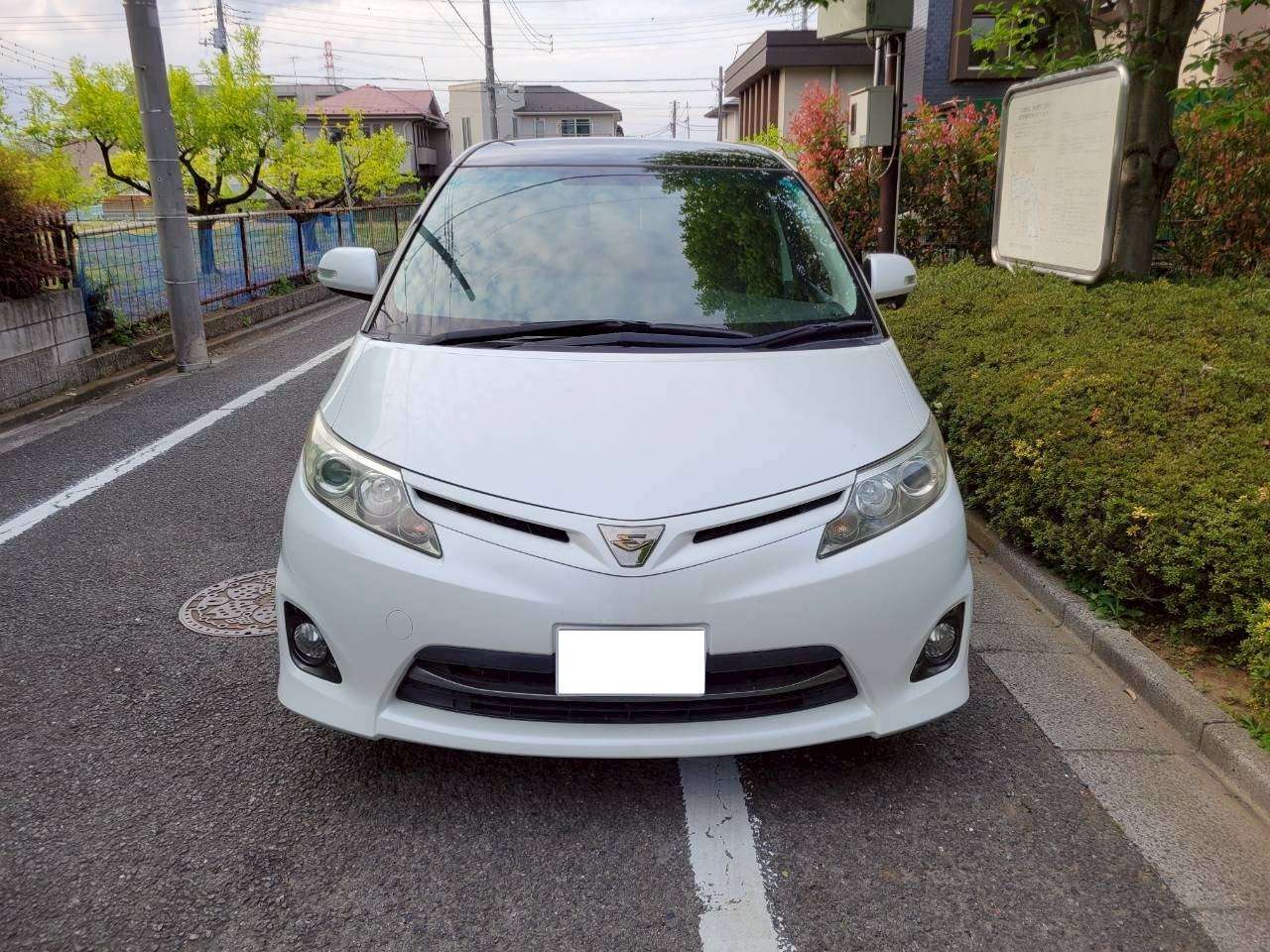 エスティマ　２．４アエラス 中期モデル　Wムーンルーフ