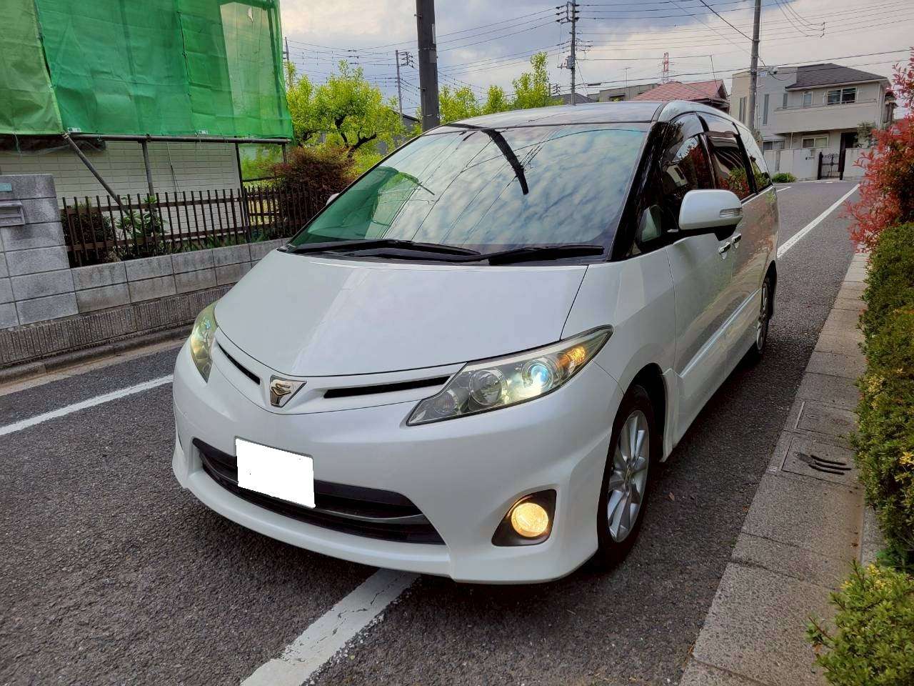 エスティマ　２．４アエラス 中期モデル　Wムーンルーフ