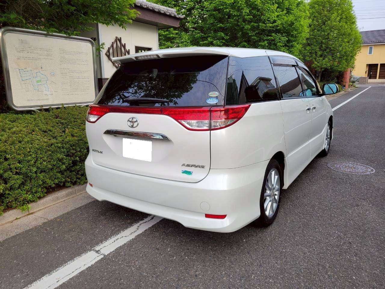 エスティマ　２．４アエラス 中期モデル　Wムーンルーフ