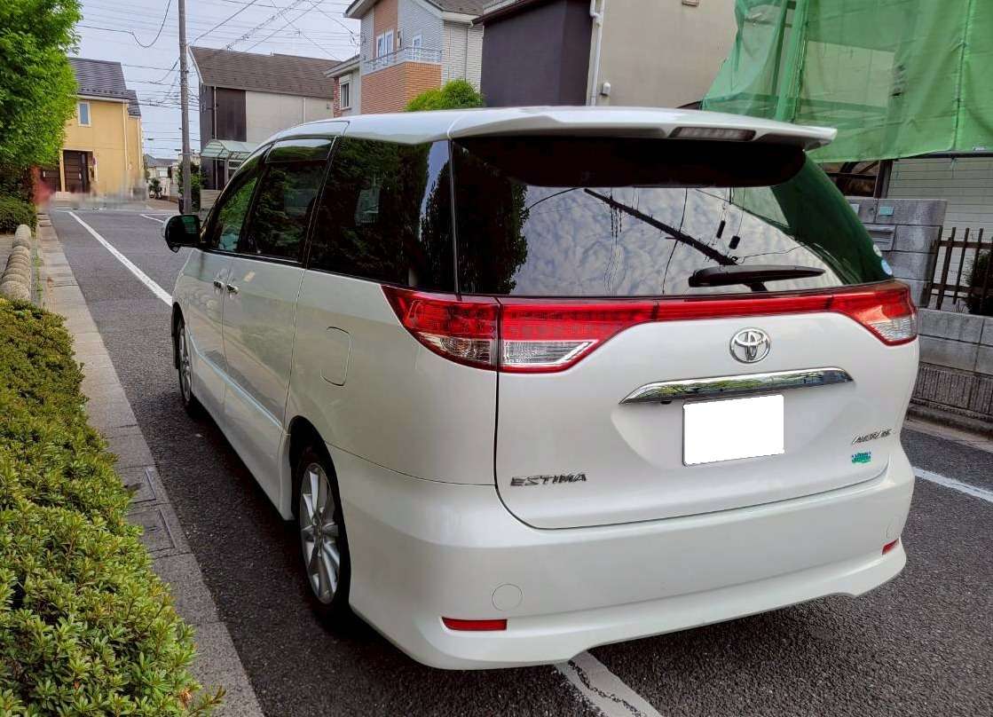 エスティマ　２．４アエラス 中期モデル　Wムーンルーフ