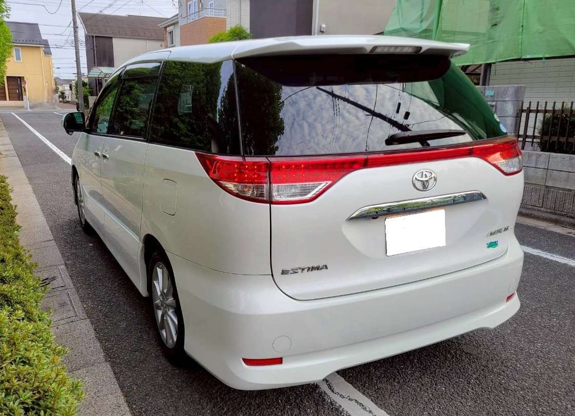 エスティマ　２．４アエラス 中期モデル　Wムーンルーフ