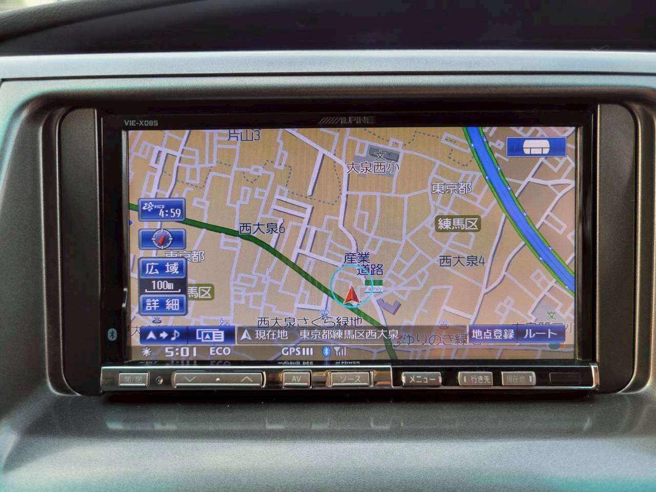 エスティマ　２．４アエラス 中期モデル　Wムーンルーフ